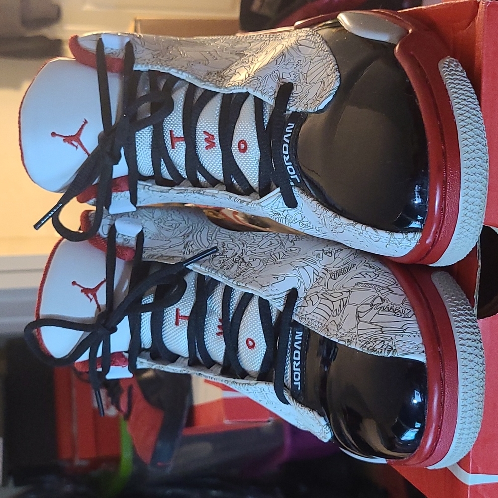 Air Jordan  Dub Zero Red & Black